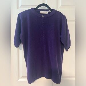 Maggie Lawrence Collection Short Sleeved Sweater